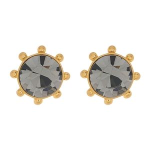 NEW Kate Spade Bezel Set Crystal Stud Earrings